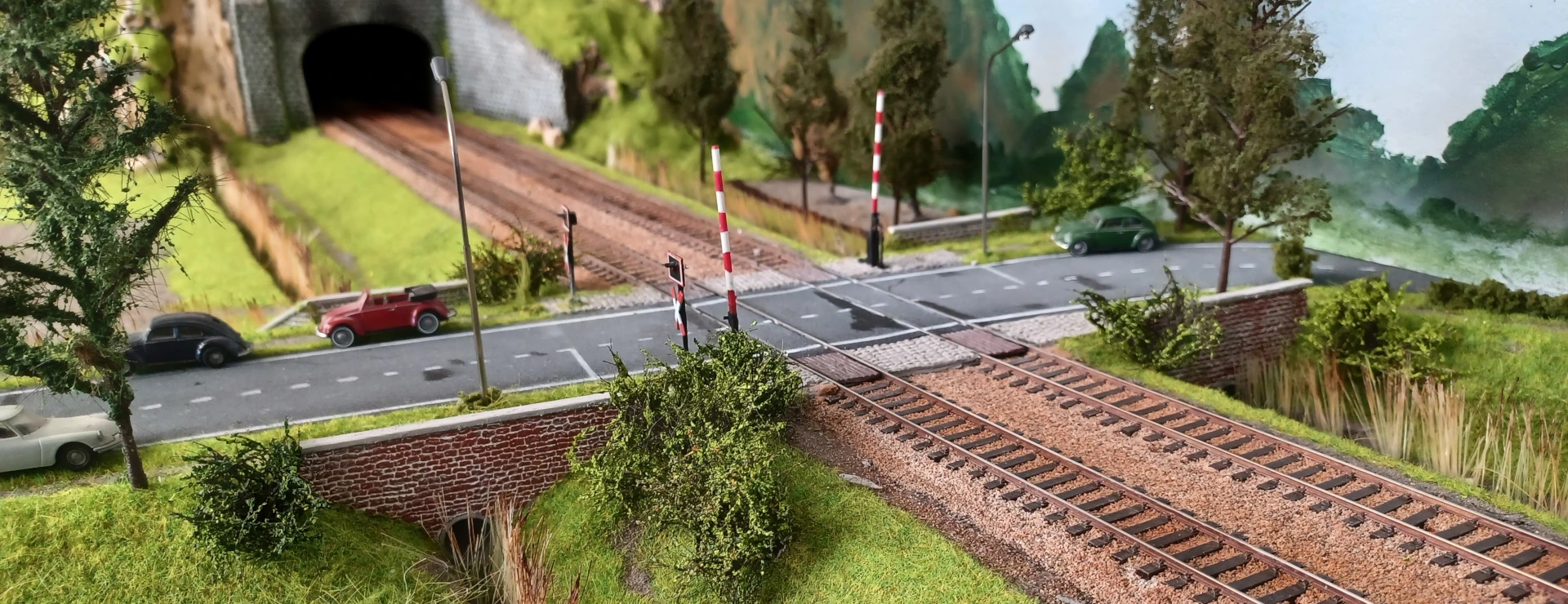 De bouw van een modelspoorbaan